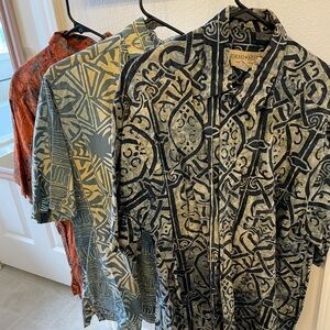 Three Johari West Men's Hawaiian Shirts